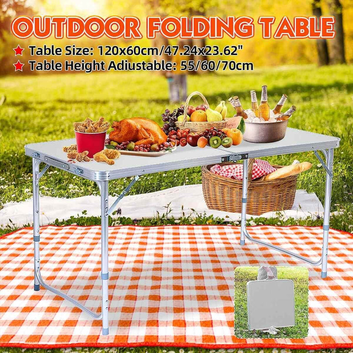 Outdoor Wasserdicht Verstellbar Faltbar Picknicktisch Set | Karnz