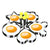 5pcs/Set Edelstahl Spiegelei Form Pfannkuchen Ringe | Karnz