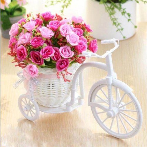 Fahrrad Karnzumenkorb Vase Dekor | Karnz