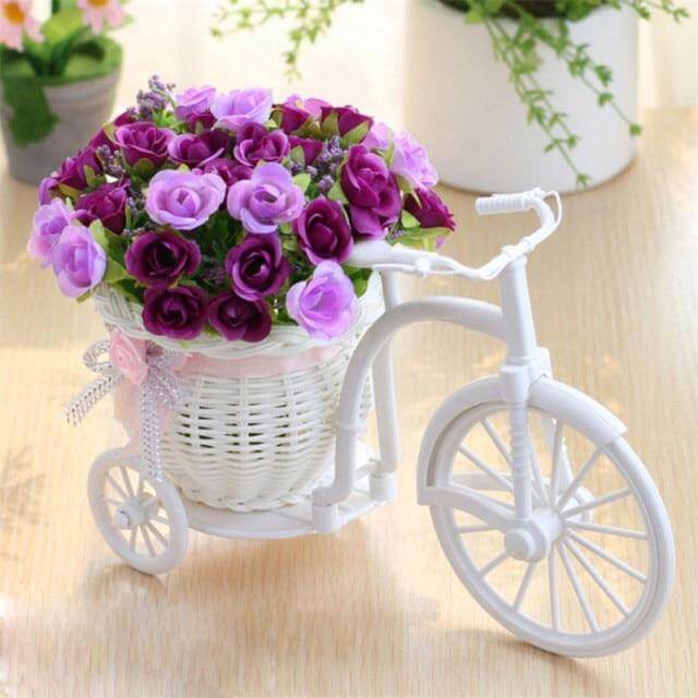 Fahrrad Karnzumenkorb Vase Dekor | Karnz