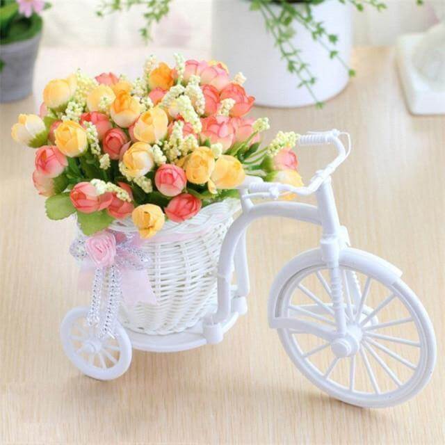 Fahrrad Karnzumenkorb Vase Dekor | Karnz