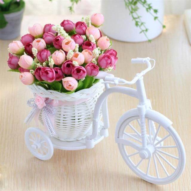 Fahrrad Karnzumenkorb Vase Dekor | Karnz