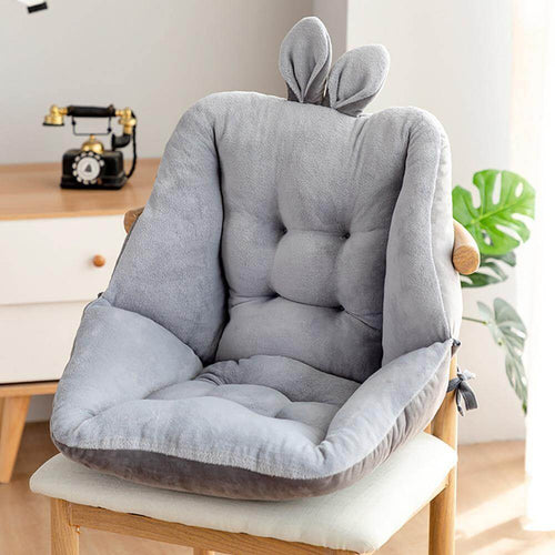 Fluffy Cute Chair Back Cushion | Karnz