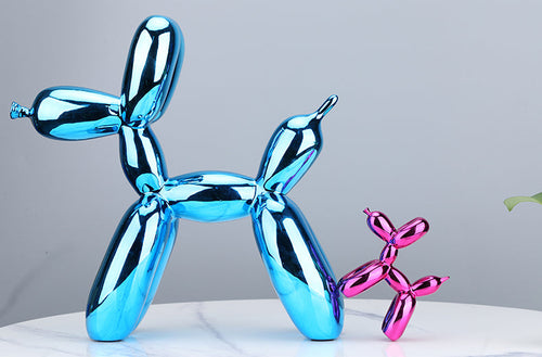 Nordic Resin Balloon Dog Figuren | Karnz