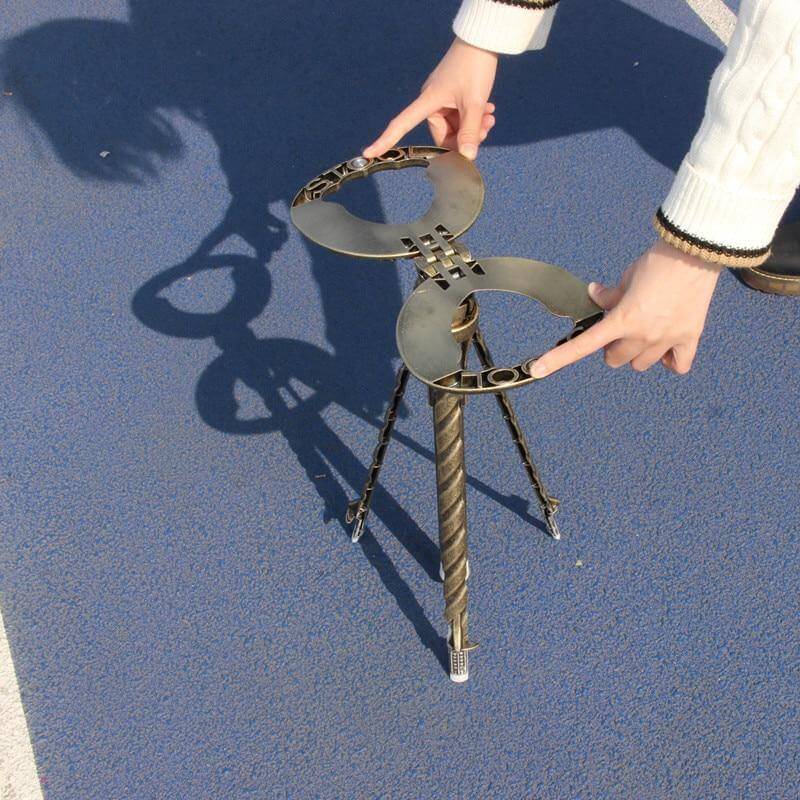 Outdoor Faltbare Zwei-in-eins Gehstock Hocker | Karnz