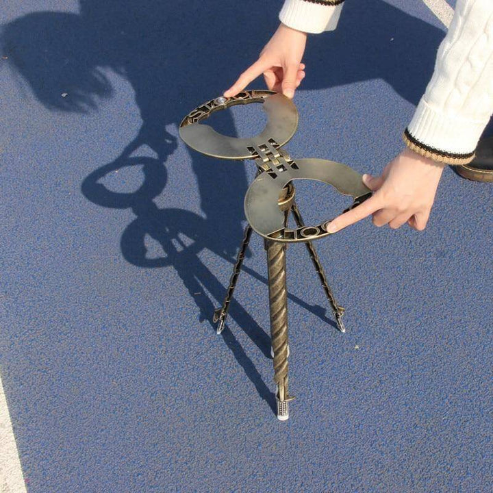 Outdoor Faltbare Zwei-in-eins Gehstock Hocker | Karnz