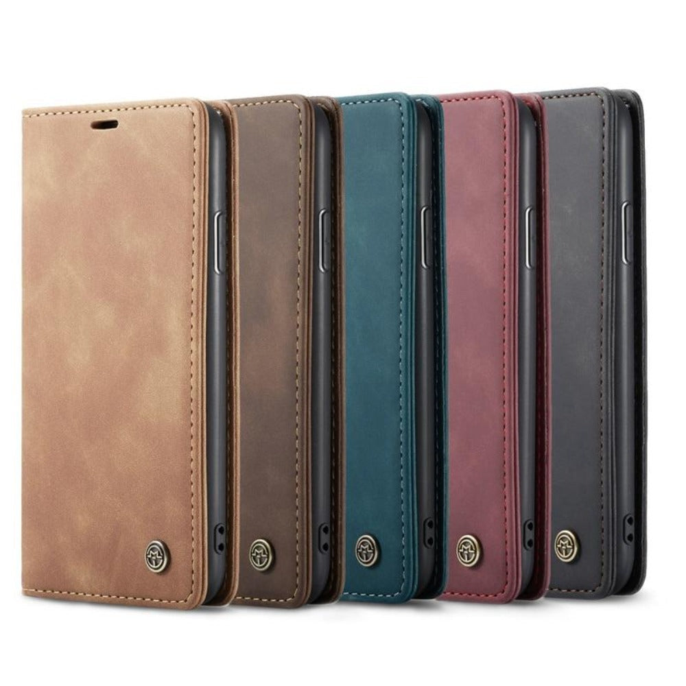 Karnz | Magnetische Flip Wallet-Hülle für iPhone