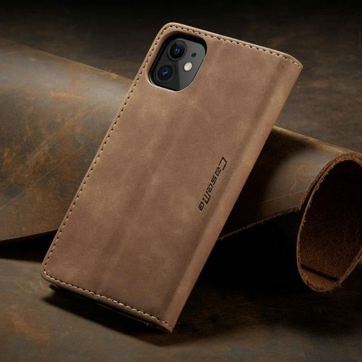 Karnz | Magnetic Flip Wallet Case für iPhone