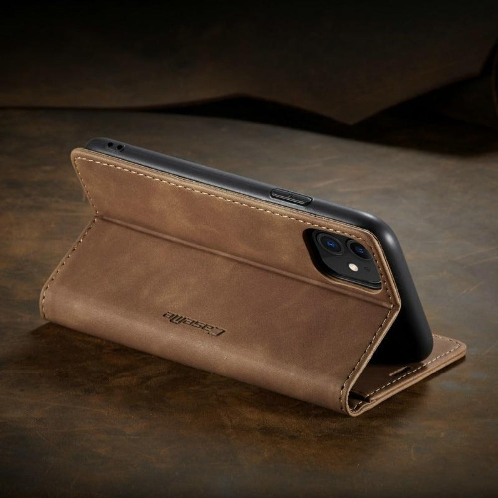 Karnz | Magnetic Flip Wallet Case für iPhone