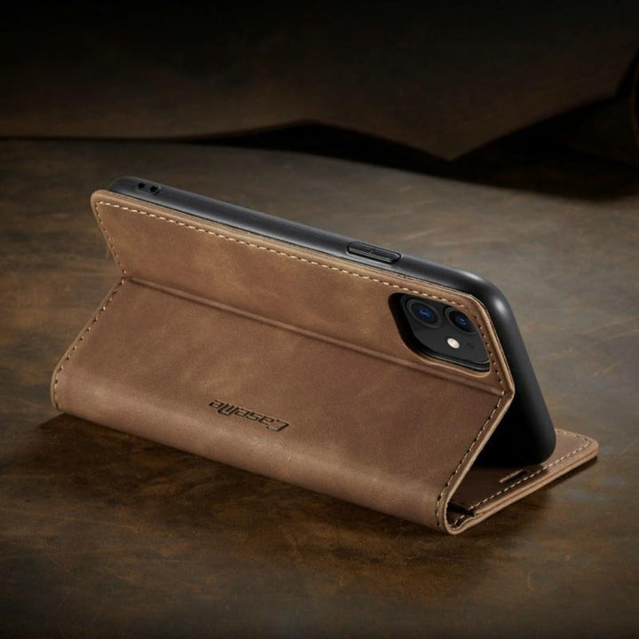 Karnz | Magnetic Flip Wallet Case für iPhone