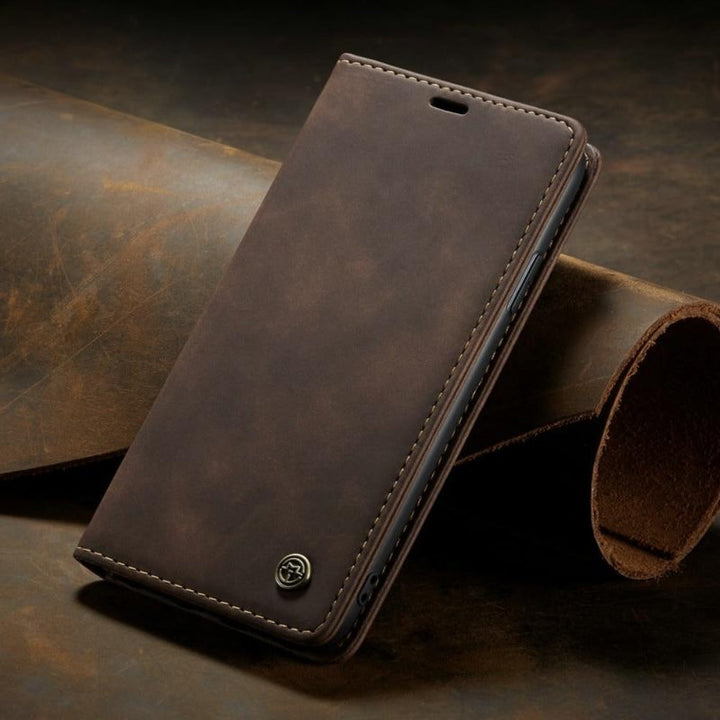 Karnz | Magnetische Flip Wallet-Hülle für iPhone