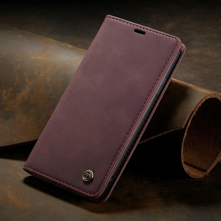 Karnz | Magnetic Flip Wallet Case für iPhone