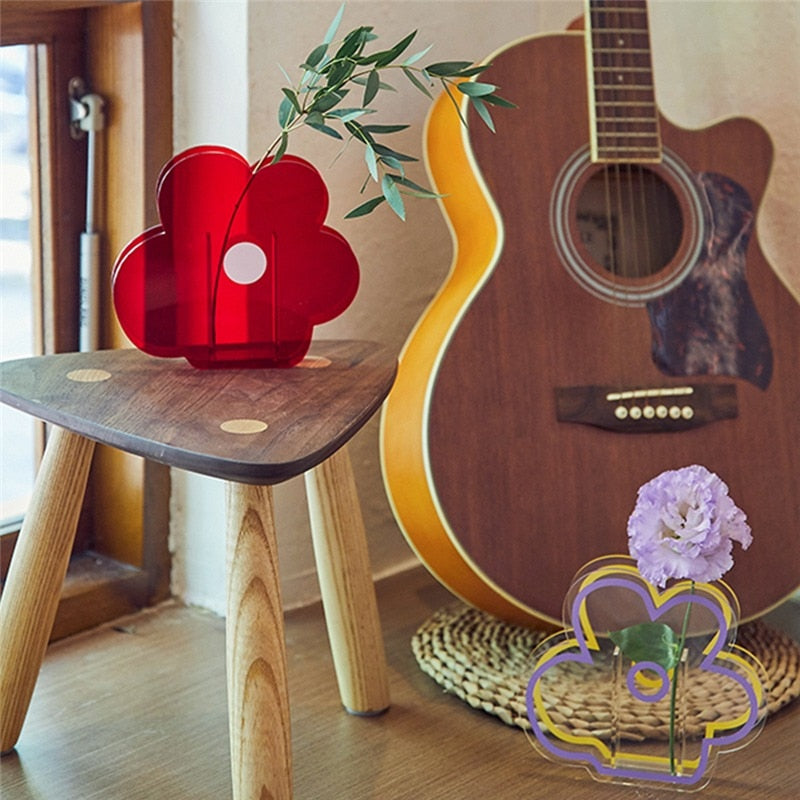 Nordic Modern Geometrische Regenbogenvase | Karnz