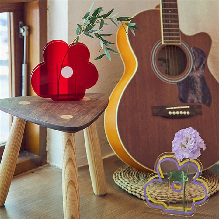 Nordic Modern Geometrische Regenbogenvase | Karnz