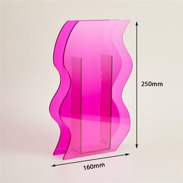 Nordic Modern Geometrische Regenbogenvase | Karnz
