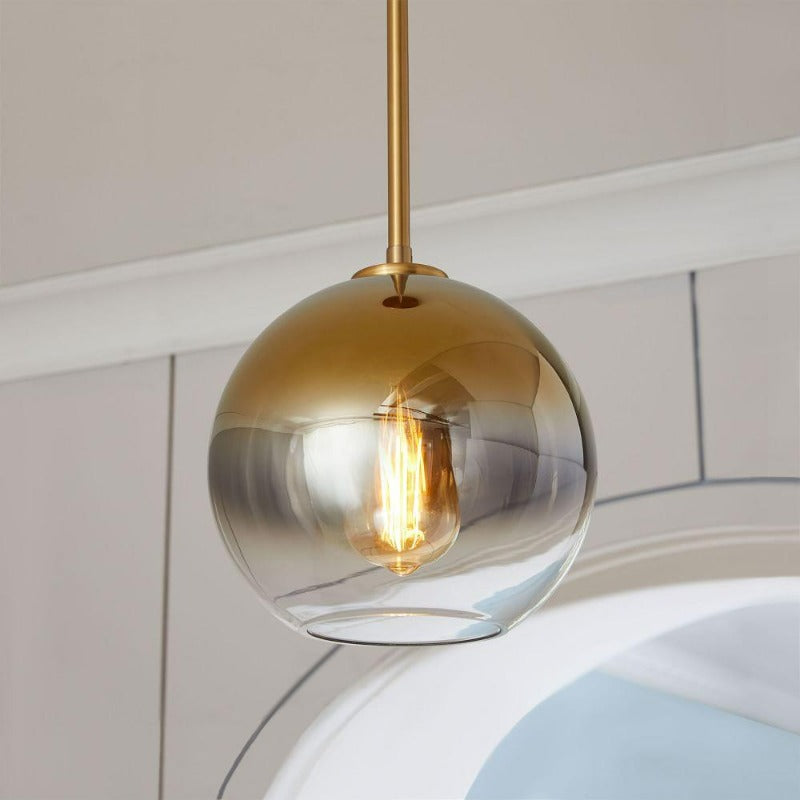 Moderne Glas Kugel Pendelleuchten | Karnz