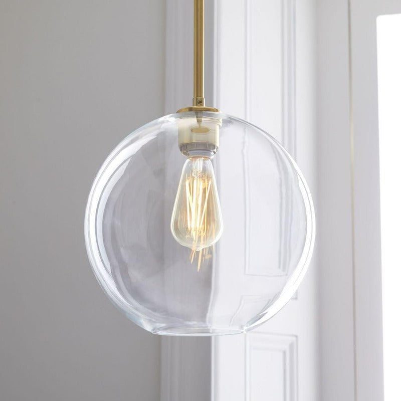 Moderne Glas Kugel Pendelleuchten | Karnz