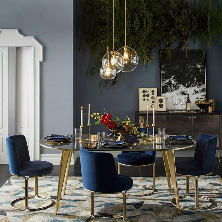 Moderne Glas Kugel Pendelleuchten | Karnz
