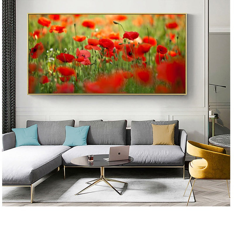 Mohnblume – Leinwandbild