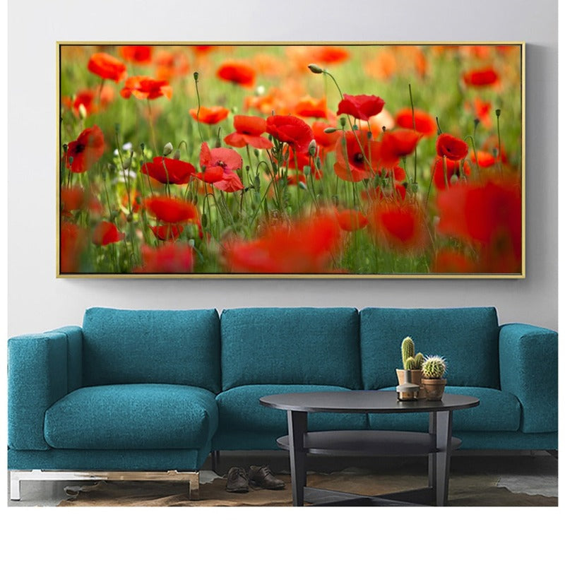 Mohnblume – Leinwandbild