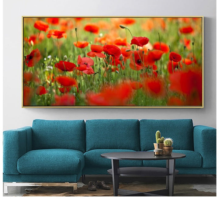 Mohnblume – Leinwandbild