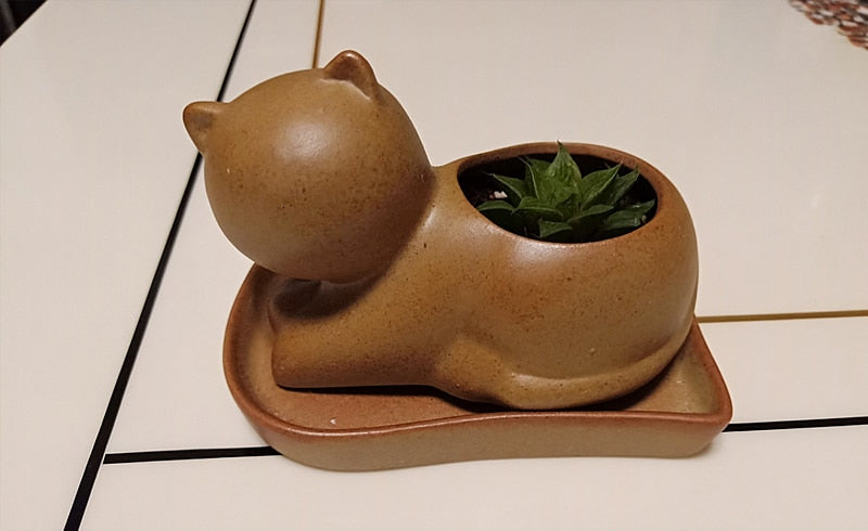 Elephant Minimalistische Keramik Blumentopf