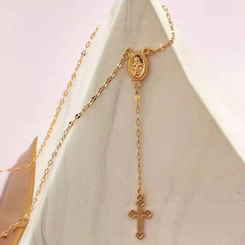 Spirituelle Rosenkranzkette – Stilvoller Glaubensschmuck für jeden Anlass