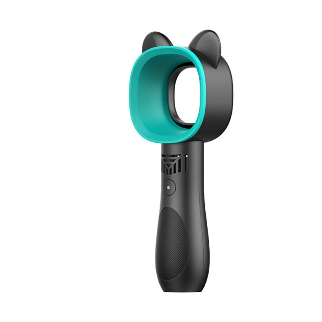 Moderner wiederaufladbarer Mini-Katzen bladeless Ventilator | Karnz