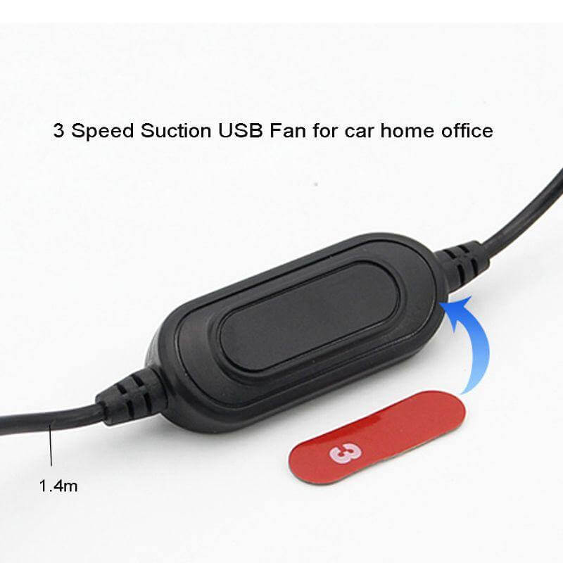Universeller einstellbarer USB-Dual-Lüfter | Karnz