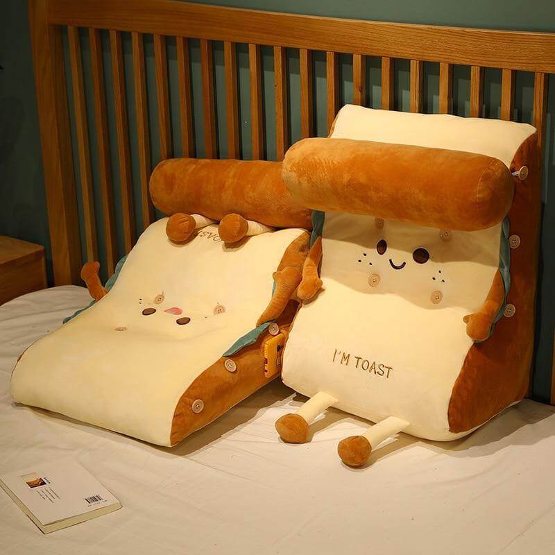 I AM TOAST Süßes Nachttisch Bequem WashaKarnze Kissen