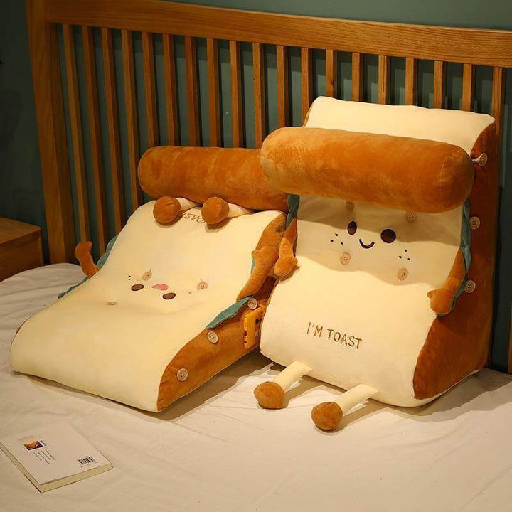 I AM TOAST Süßes Nachttisch Bequem WashaKarnze Kissen