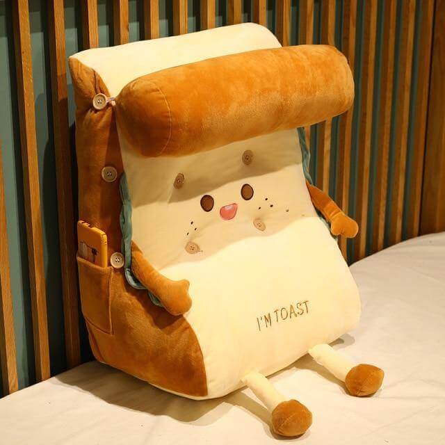 I AM TOAST Süßes Nachttisch Bequem WashaKarnze Kissen