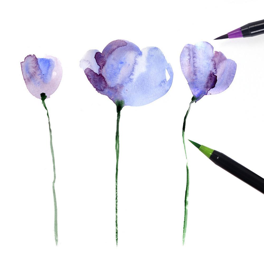 Monet - Aquarell Pinselstifte (20er Set) | Karnz