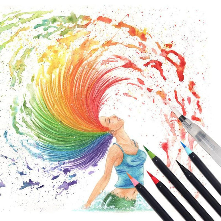 Monet - Aquarell Pinselstifte (20er Set) | Karnz