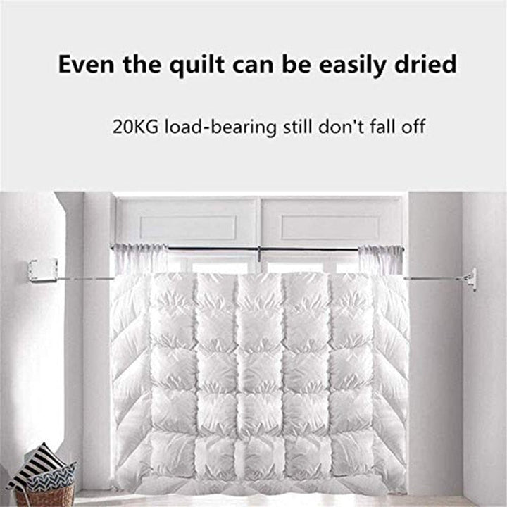 Punch-Free InvisiKarnze RetractaKarnze Drying Rope | Karnz