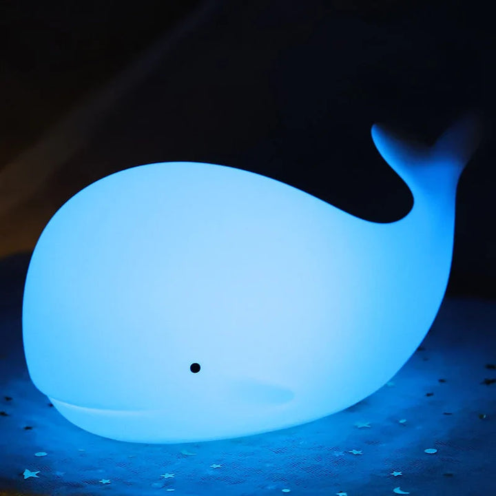 Süße Wal-Nachtlampe mit Farbwechsel - GlowWhale | Karnz