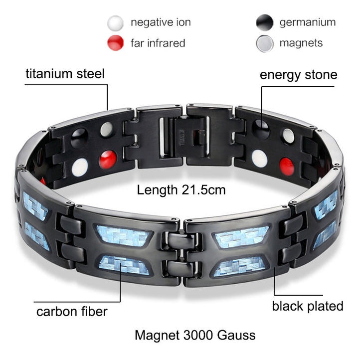 Titanium Magnettherapie-Armband | Karnz