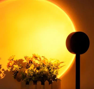 Sonnenuntergang Lampe mit 4 Farben - GlowSphere | Karnz