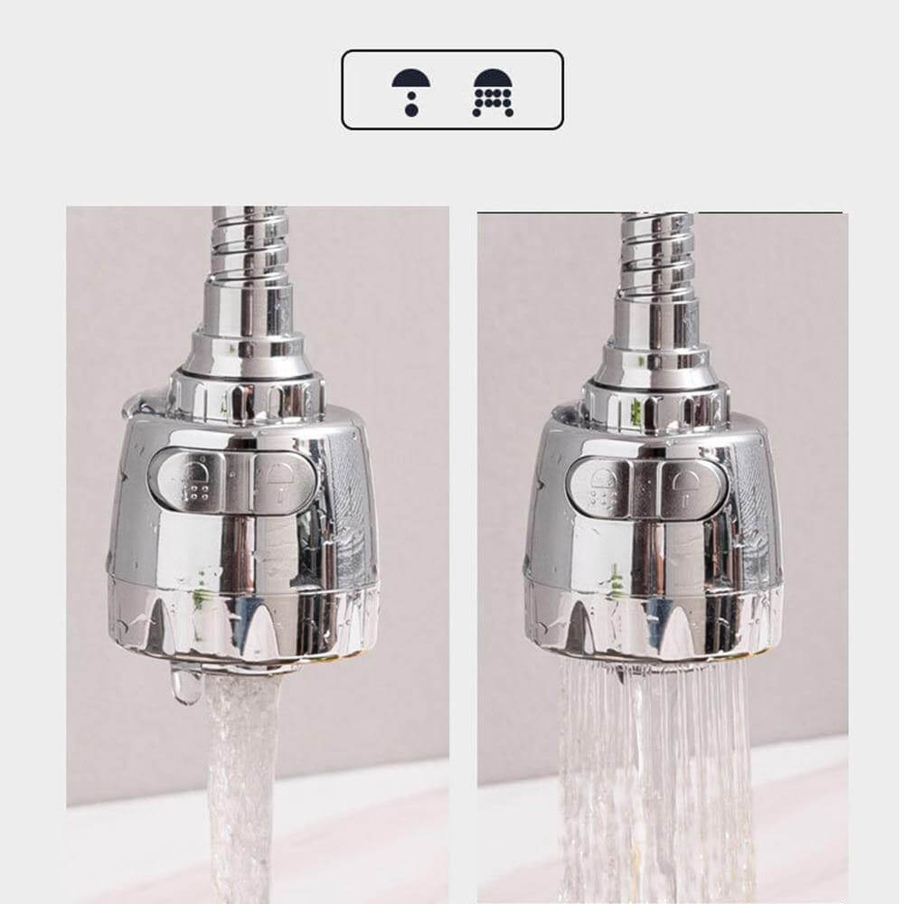 360 Grad drehbarer Wasser-sparender Wasserhahn Kopf