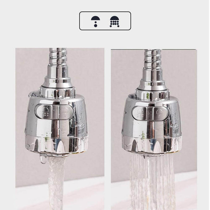 360 Grad drehbarer Wasser-sparender Wasserhahn Kopf