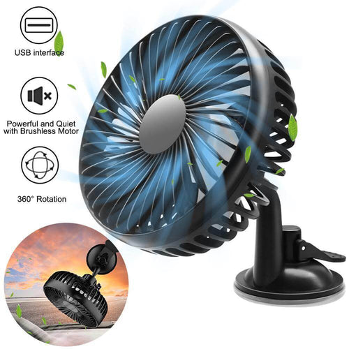 Verstellbarer Windkühlungs-Autofan | Karnz