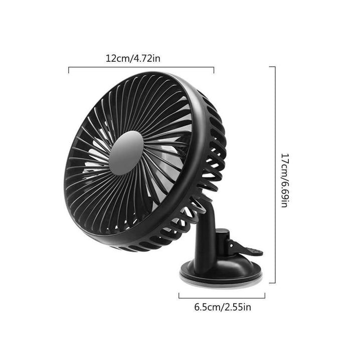 Verstellbarer Windkühlungs-Autofan | Karnz