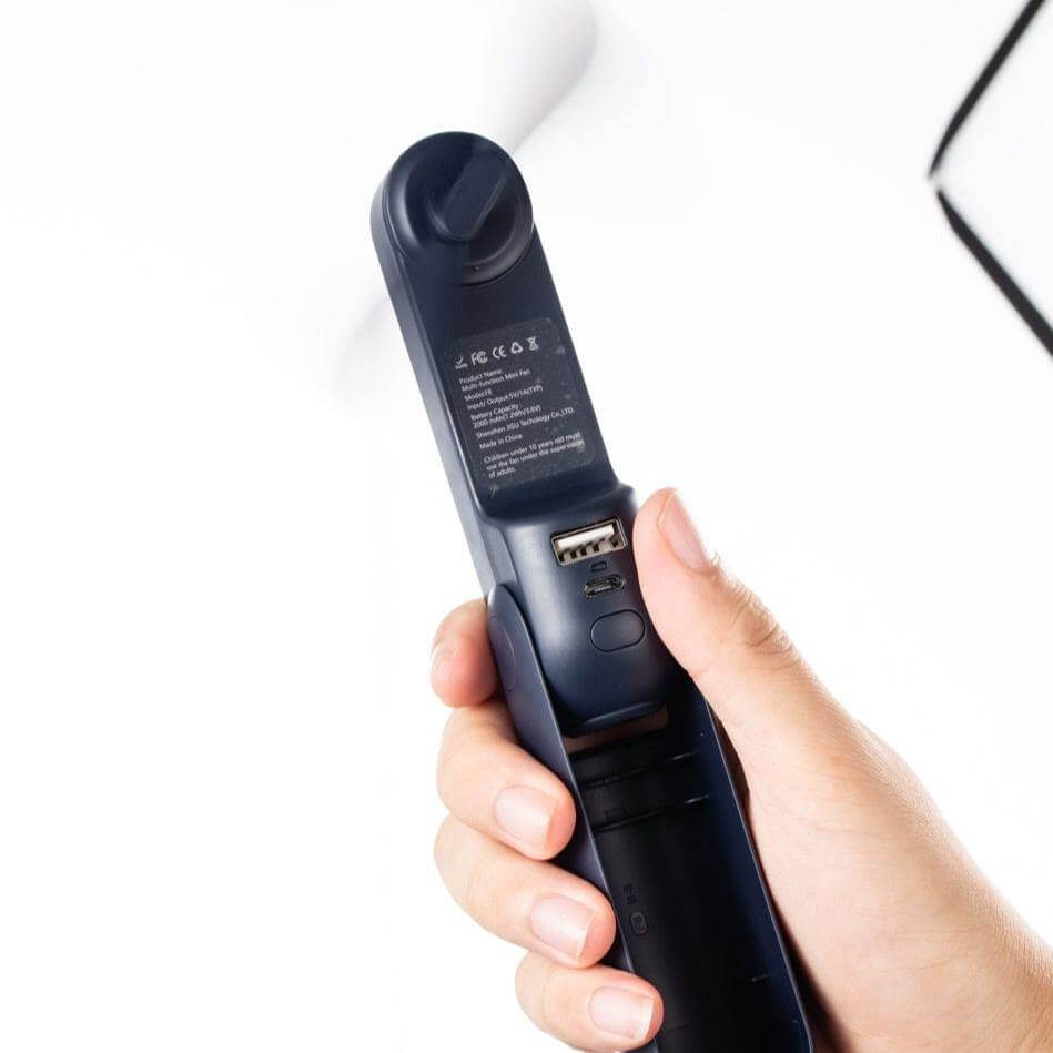 Wiederaufladbarer tragbarer Handheld faltbarer Mini Ventilator | Karnz