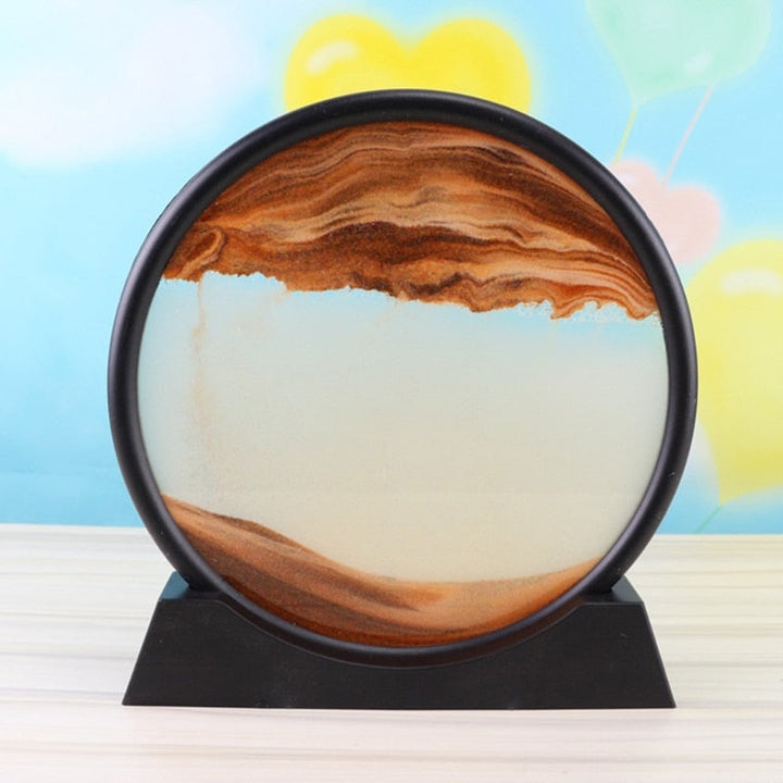3D Landschaft Entspannende Fließende Sand Dekoration | Karnz