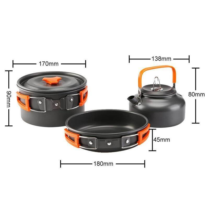 Mini Klappbarer Campingtischset | Karnz