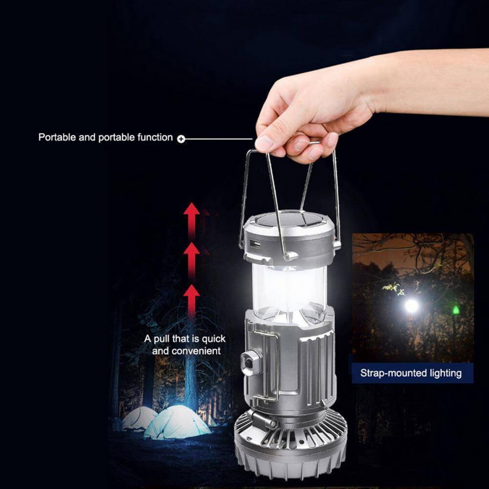 Multifunktionale Wasserfeste Camping Power Bank Licht | Karnz