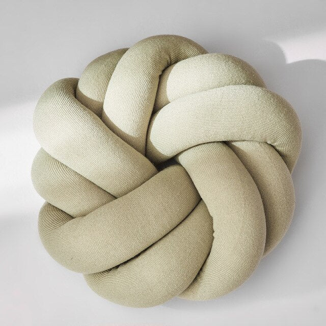 Knoten runde Kissen | Karnz