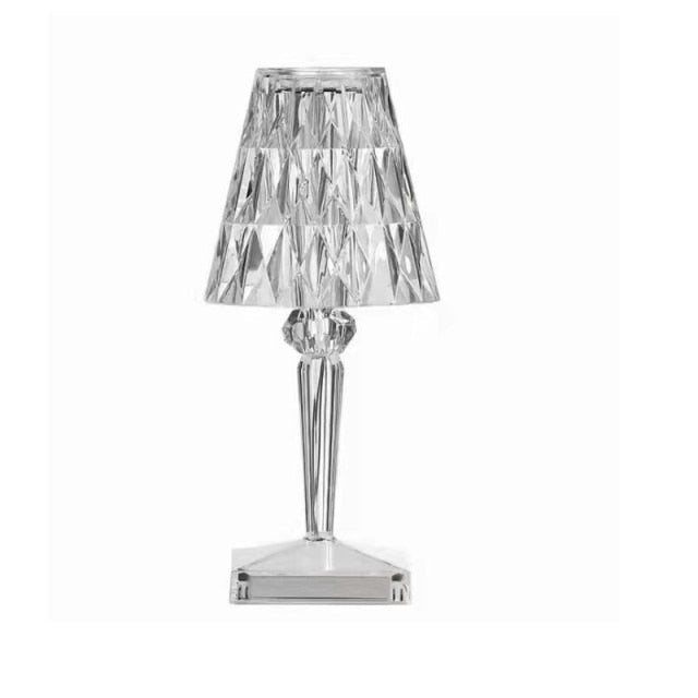 Diamant Acryl Tischlampe | Karnz