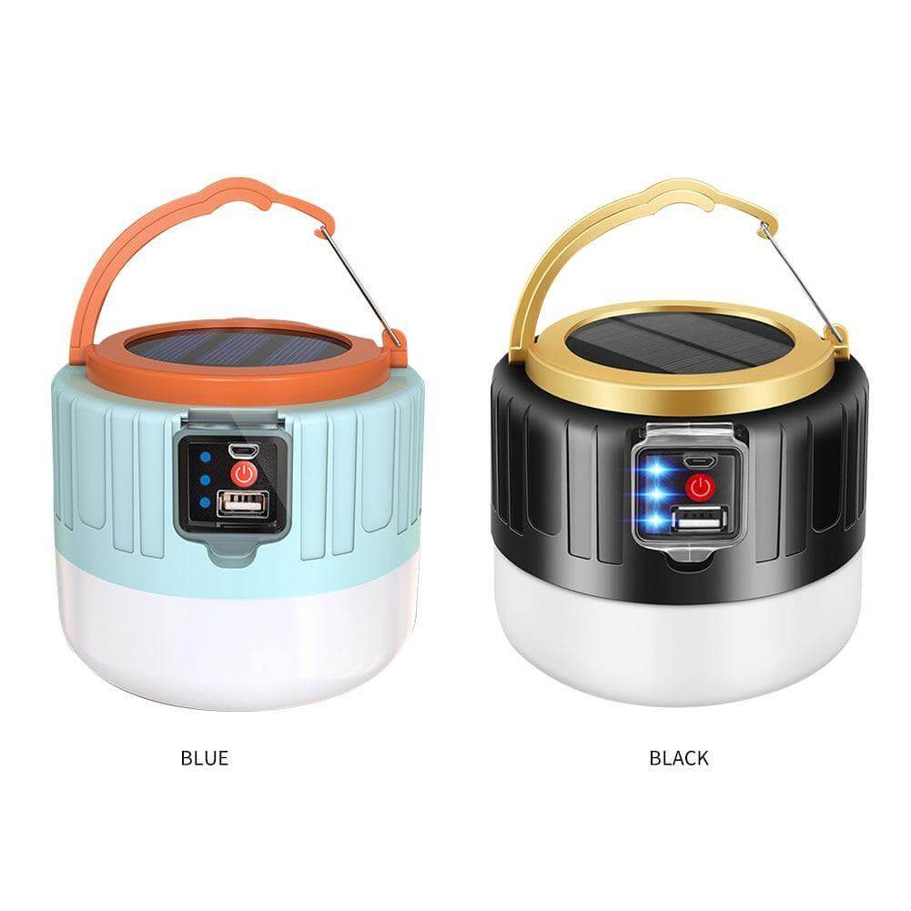 Outdoor wasserdichte Solar wiederaufladbare Camping LED Lampe | Karnz