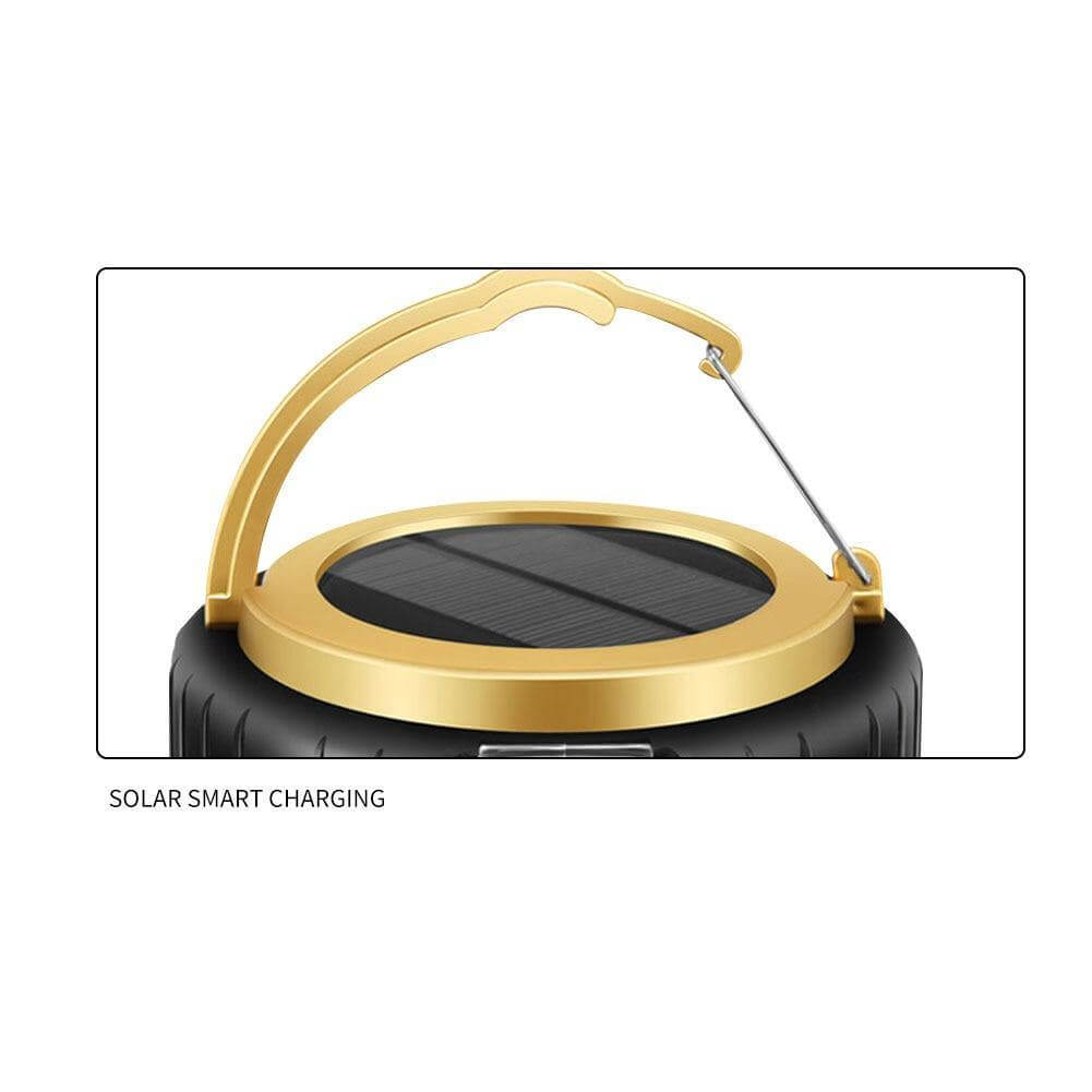 Outdoor wasserdichte Solar wiederaufladbare Camping LED Lampe | Karnz